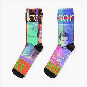 Actor and musician Ricky Nelson, portrait Socks