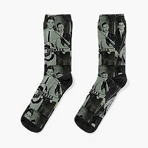 Ricky Nelson Rock N'Roll Star  Blue tint Socks