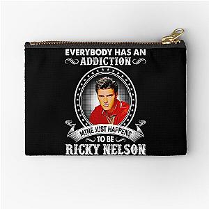 Everybody Has An Addiction Mine Just Happens To Be Ricky Nelson Zipper Pouch