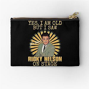 Yes I'm Old But I Saw Ricky Nelson On Stage Zipper Pouch