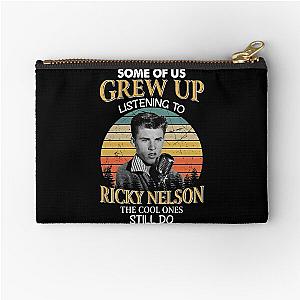 Some Of Us Grew Up Listening To Ricky Nelson The Cool Ones Still Do Vintage Zipper Pouch