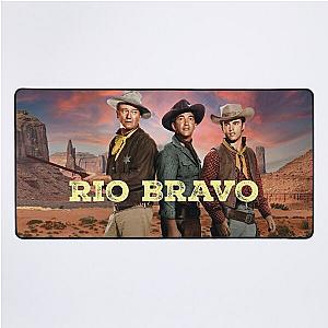 Rio Bravo, Western, John Wayne, Dean Martin, Ricky Nelson Desk Mat