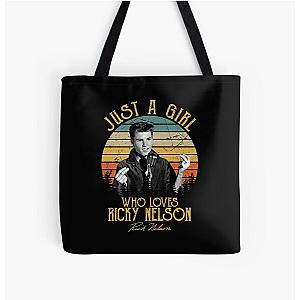 Just A Girl Who Loves Ricky Nelson All Over Print Tote Bag