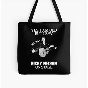 Yes I'm Old But I Saw Ricky Nelson On Stage All Over Print Tote Bag