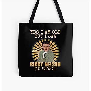 Yes I'm Old But I Saw Ricky Nelson On Stage All Over Print Tote Bag