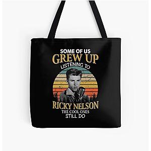 Some Of Us Grew Up Listening To Ricky Nelson The Cool Ones Still Do Vintage All Over Print Tote Bag