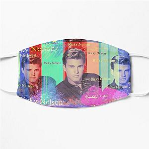 Actor and musician Ricky Nelson, portrait Flat Mask