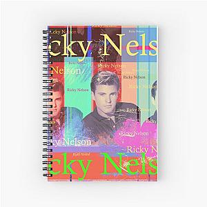 Actor and musician Ricky Nelson, portrait Spiral Notebook