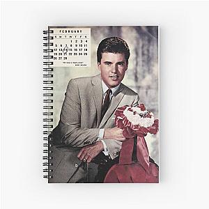 RICKY NELSON Valentine's Day 1961 Spiral Notebook