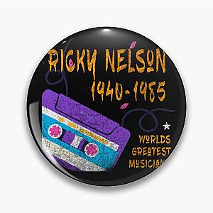 Ricky Nelson 1940 1985 Music cassette D54 Pin