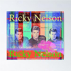 Actor and musician Ricky Nelson, portrait Poster