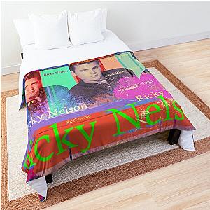 Actor and musician Ricky Nelson, portrait Comforter