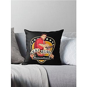 Remembered Ricky Nelson Throw Pillow