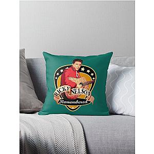 Remembered Ricky Nelson Throw Pillow