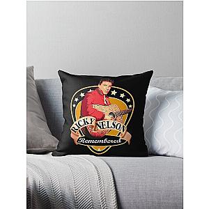 Remembered Ricky Nelson Throw Pillow