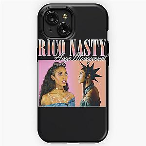 RICO NASTY 90'S RETRO STYLE TEE  	 iPhone Tough Case