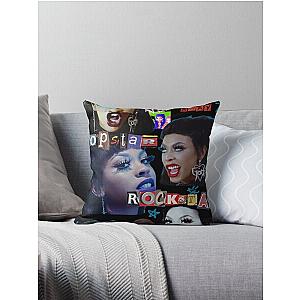 Rico Nasty Popstar Rockstar Throw Pillow