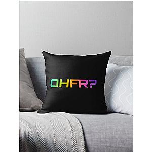 Rico Nasty “ohfr” Classic T-Shirt Throw Pillow