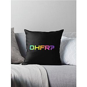 Rico Nasty “ohfr” Classic T-Shirt Throw Pillow