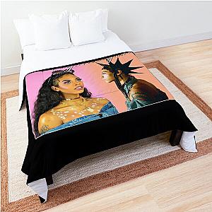 RICO NASTY 90'S RETRO STYLE TEE  	 Comforter