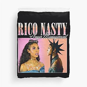 RICO NASTY 90'S RETRO STYLE TEE  	 Duvet Cover