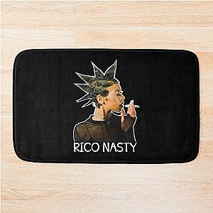 Rico Nasty Singer Awesome T Shirt - Fashion Unisex Shirt  - Trending Graphic For Men Retro Vintage Tee Women Bath Mat