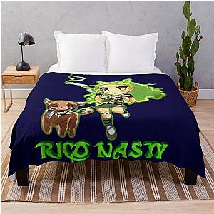 Rico Nasty Merch Rico Nasty Trending Throw Blanket