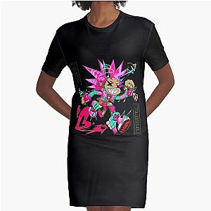 RICO NASTY 8 Graphic T-Shirt Dress