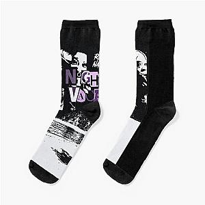 Twonas New Show Rico Nasty nightmare American World Tour  Socks