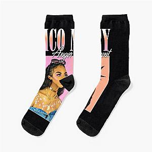 RICO NASTY 90'S RETRO STYLE TEE  	 Socks