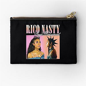 RICO NASTY 90'S RETRO STYLE TEE  	 Zipper Pouch