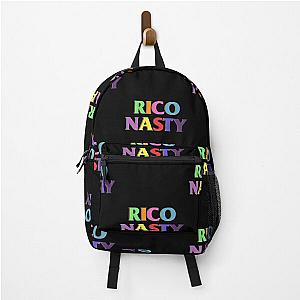 Rico Nasty Colorful Art Funny Tee - Graphic Retro Shirt For Women  - Mens Funny Floral Girls Backpack