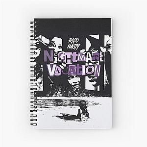 Twonas New Show Rico Nasty nightmare American World Tour  Spiral Notebook