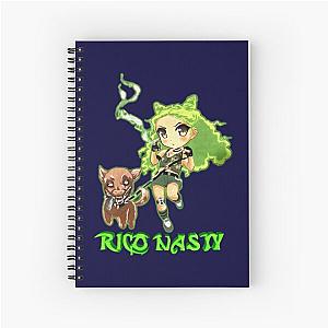 Rico Nasty Merch Rico Nasty Trending Spiral Notebook