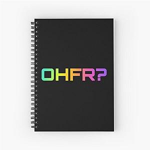 Rico Nasty “ohfr” Classic T-Shirt Spiral Notebook