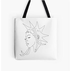 rico nasty sketch art All Over Print Tote Bag