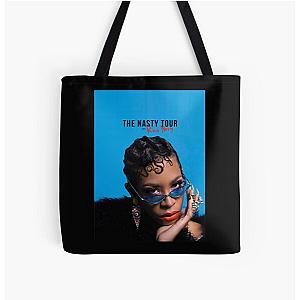 Sahbtu The Nasty Rico Nasty Tour 2021 All Over Print Tote Bag