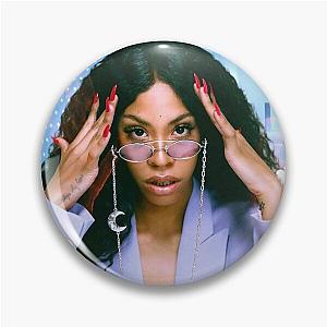 rico nasty blue sticker Pin