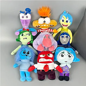 33style Inside Out 2 Plush Dolls Inside Out Plush Toy Cute Cartoon