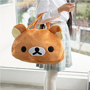 Rilakkuma Kumamon Kiiroitori PomPomPurin Plush Large Capacity Shoulder Bags