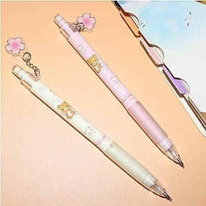 2Pcs AIHAO 914B 0.5/0.7mm Rilakkuma Automatic Pencil