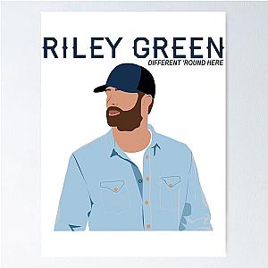 Riley Green Gift For Fans, For Men and Women Gift Halloween Day, Gift Thanksgiving, Gift Christmas Day Poster