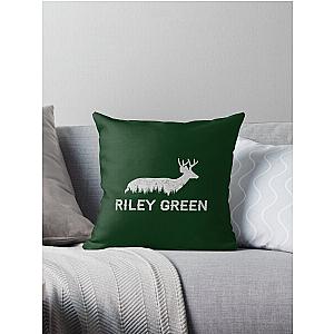 Riley Green Premium Throw Pillow