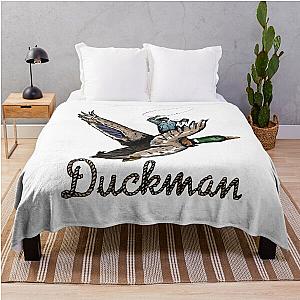 Riley Green Merch Duckman Pepper Shirt Throw Blanket