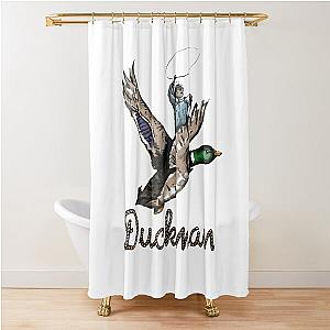 Riley Green Merch Duckman Pepper Shirt Shower Curtain