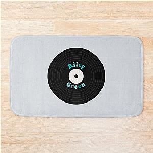 Riley Green Vinyl   Bath Mat