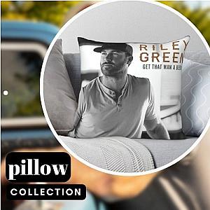 Riley Green Pillows