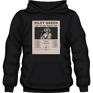 Riley Green Aint My Last Rodeo Tour Pullover Hoodie