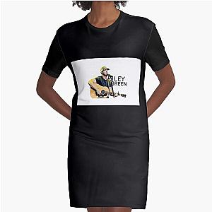 Riley Green Live In Concert Mug Graphic T-Shirt Dress