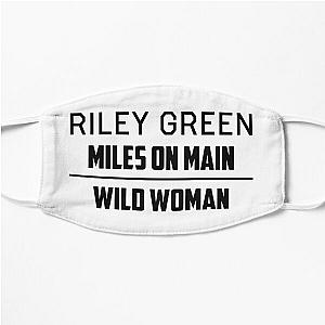 Riley Green Merch Wild Woman Flat Mask